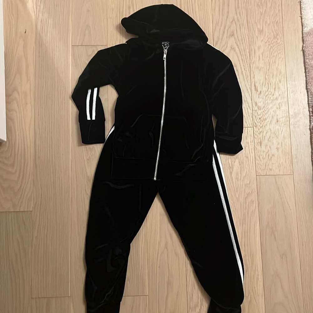 Flowers by Zoe FBZ Velvet Tracksuit 6